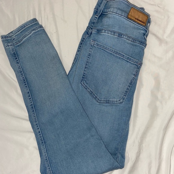 Express jeans light wash
